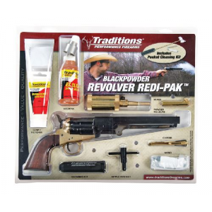 Traditions 1860 Colt Army .44 Cal. Brass Frame Redi-Pak FRS18601