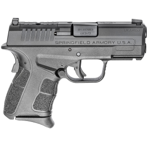 Springfield Armory XDSG9339BOSP XD-S Mod.2 OSP 9mm Luger 9+1/7+1, 3.30 in Black Melonite Steel Barrel, Black Melonite Optic Ready/Serrated Steel Slide, Black Polymer Frame w/Picatinny Rail, Black Textured Polymer Grip, Pistol