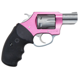 CHARTER Arms 52230 Pathfinder Lite Pink Lady Small 22 Lr, 8 Shot 2 In Matte Stainless Steel Barrel & Cylinder, Pink Aluminum Frame W/black Finger Grooved Rubber Grip, Exposed Hammer , Revolver