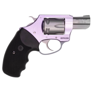 CHARTER Arms 52240 Pathfinder Lite Lavender Lady Small 22 Lr, 8 Shot, 2 In Matte Stainless Steel Barrel & Cylinder, Lavender Aluminum Frame W/black Finger Grooved Rubber Grip, Exposed Hammer , Revolver