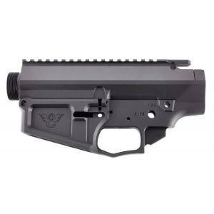 Wilson Combat TRLOWUPPBIL10ANO WC-10 Matched Set AR-10 Rifle Black Hardcoat Anodized