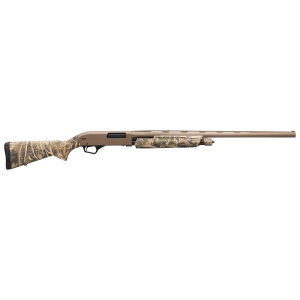 Winchester 512365691 SXP Hybrid Hunter 20 Gauge 3 in 4+1 (2.75 in) 26 in Vent Rib Barrel w/Chrome-Plated Chamber & Bore, FDE Perma-Cote Barrel/Alloy Receiver, Realtree Max-5 Stock & Forearm, Includes 3 Invector-Plus Choke, Shotgun