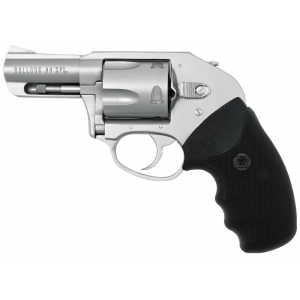 CHARTER Arms 74410 Bulldog Duty Large 44 Special, 5 Shot 2.50 Matte Stainless Steel Barrel, Cylinder & Frame W/black Finger Grooved Rubber Grip