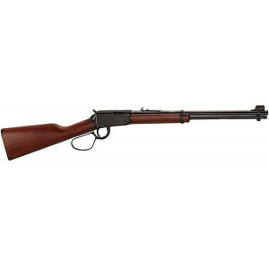 HENRY H001ll Classic Large Loop 22 Short, 22 Long Or 22 Lr Caliber With 15lr/17l/21short Capacity, 18.50in Barrel, Black Metal Finish American Walnut Stock Right Hand (full Size)