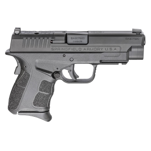Springfield Armory XDSG9409BOSP XD-S Mod.2 OSP 9mm Luger 4 in 5+1 6+1 Railed Black Frame Black Melonite Steel with Optic Cut Slide Enhanced Textured Black Polymer Grip Includes 2 Mags