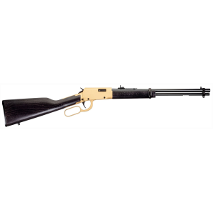 ROSSI Rl22181wdgld2 Rio Bravo 22 Lr 15+1 18 In Polished Black Barrel, Gold Finish Rec, Black Hardwood Stock, Rifle