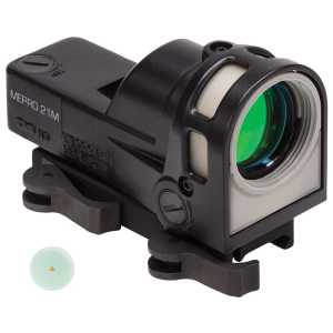 Meprolight USA 626410 Mepro M21 Black 1x30mm Red Triangle Illuminated Reticle