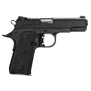 ROCK Island 51912 Baby ROCK Gi Standard Cs 380 Acp Caliber With 3.75 In Barrel, 7+1 Capacity, Overall Black Parkerized Finish Steel, Beavertail Frame, Serrated Slide & Black Rubber Grip, Pistol