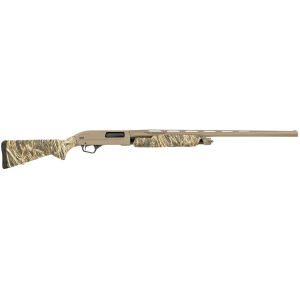 Winchester 512432292 SXP Hybrid Hunter 12 Gauge 3.5 in 4+1 (2.75 in) 28 in, FDE Barrel/Rec, Realtree Max-7 Furniture, Fiber Optic Sight, Includes 3 Invector-Plus Chokes, Shotgun