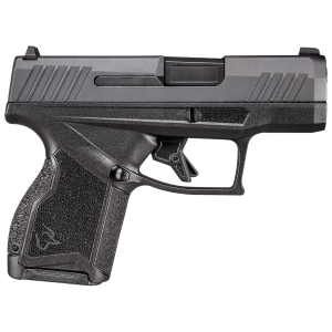 Taurus 1-GX4M931-CK1 GX4 9mm Luger Caliber with 3.06 in Barrel, 11+1 Capacity, Black Steel Slide, Black Interchangeable Backstrap Grip Includes Holster & 2 Magazines