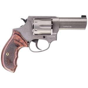 Taurus 28563CNS 856 Defender 38 Spl + P 6 Round 3 in Stainless Cerakote Cylinder Tungsten Cerakote Frame Altamont Wood Grip