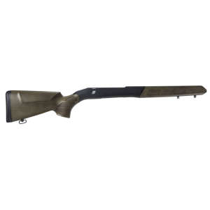 Woox SHGNS00105 Wild Man Precision Stock Dark Forest Green Wood Aluminum Chassis Fits Remington 700 BDL Long Action 30.50 in OAL Right Hand
