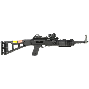 Hi-Point 995TSRDCT 995TS Carbine 9mm Luger 10+1 16.50 Black Threaded BBL, Black Rcvr w/Pic Rail, Pic Rail Forend, Skeletonized Black Synthetic Stock, Black Polymer Grip, Crimson Trace Red Dot, Right Hand,Tactical Rifles