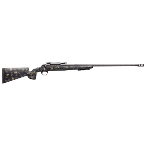 Browning 035544297 X-Bolt Pro McMillan 300 PRC 3+1 26 in Carbon Gray Elite Cerakote/ 4.49 in Fluted Barrel, Carbon Gray Elite Cerakote Steel Receiver, Sonora Carbon Ambush Camo/ McMillan Game Scout Stock, Rifle