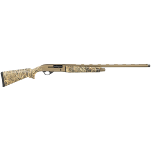 Pointer KIRFT4MX512 Field Tek 4 12 Gauge with 28 in Barrel, 3 in Chamber, 5+1 Capacity, Burnt Bronze Cerakote Metal Finish & Realtree Max-5 Synthetic Stock Right Hand (Full Size), Shotgun
