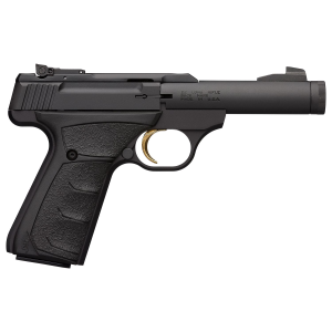 Browning 051569490 Buck Mark Micro SR 22 LR 10+1 4.40 in Bull, Threaded Barrel, Matte Black Serrated Steel Slide & Aluminum Frame, Black Ultragrip FX Grip, Pistol