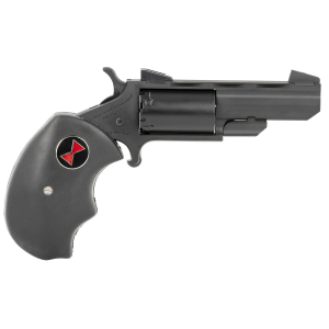 NORTH American Arms Bwmcrk Black Widow 22 Mag 5 Shot 2 In Matte Black Heavy Vent Rib Barrel/matte Black Cerakote Frame Black Cylinder/ Black Finger Grooved Rubber Grips , Revolver