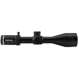 Riton Optics 3P312ASI 3 Primal Black Hardcoat Anodized 3-12x 56mm 30mm Tube Illuminated Red Dot Reticle Features Throw Lever - Riton