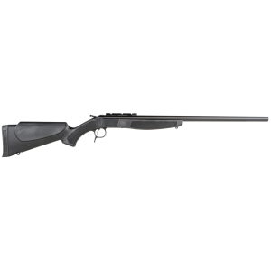 CVA CR4911 Scout Full Size 35 Whelen 1 Shot, 25 in Matte Blued Steel Barrel & Receiver, Black Fixed Synthetic Stock, Right Hand, Rifle