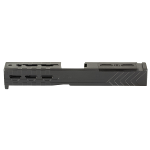 Sylvan Arms Custom Slide, Trijicon RMR Slide Cut, For Glock 19 GEN3, DLC Finish, Black, Includes Internals, RMR Cover/Adapter Plate, RMR Locating Pins and Plate Screws GL19G3Pk