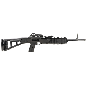 Hi-Point 995TS19 995TS Carbine 9mm Luger Caliber with 19 in Barrel, 10+1 Capacity, Black Metal Finish, Black All Weather Skeletonized Stock & Black Polymer Grip Right Hand, Rifle