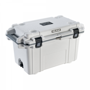 Pelican Pelican, Elite Cooler, Cooler, White/Gray, Hard 70Q-1-WHTGRY - Pelican