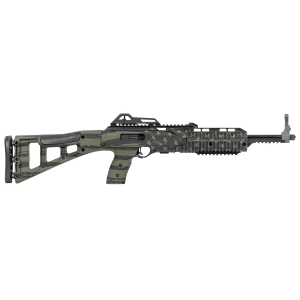 Hi-Point 995TSFLGOD 995TS Carbine 9mm Luger 16.50 in 10+1, OD Green American Flag, Skeletonized Stock, Adjustable Sights, Rifle