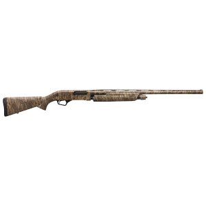 Winchester 512293391 SXP Waterfowl Hunter 12 Gauge 3 in 4+1 (2.75 in) 26 in Vent Rib Steel Barrel w/Chrome-Plated Chamber & Bore, Aluminum Alloy Receiver, Mossy Oak Bottomland, Inflex Recoil Pad, Includes 3 Invector-Plus Chokes, Shotgun