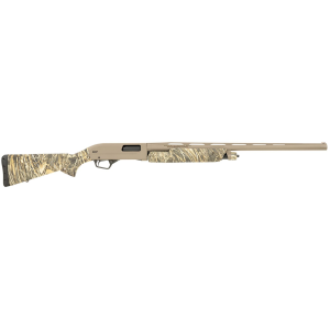 Winchester 512432391 SXP Hybrid Hunter 12 Gauge 3 in Chamber 4+1 (2.75 in) 26 in, FDE Barrel/Rec, Realtree Max-7 Furniture, Fiber Optic Sight, Includes 3 Invector-Plus Chokes, Shotgun