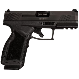 Taurus 1-GX4CRP941 GX4 T.O.R.O. Carry Frame, 9mm Luger 15+1, 3.70 Satin Black DLC Steel Barrel, Black Gas Nitride Optic Cut/Serrated Slide, Black Poly Frame w/Pic Rail, Black Poly w/Interchangeable Backstrap Grip, Pistol