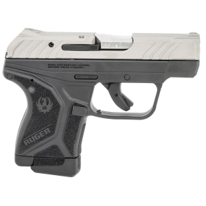 Ruger 13724 LCP II 22 LR 10+1 2.75 in Satin Stainless Steel Barrel, Silver Cerakote Serrated Slide, Black Textured Polymer Frame, Features Lite Rack System, Manual Safety, Pistol