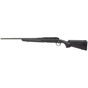 Savage Arms 57250 Axis Full Size 6.5 Creedmoor 4+1 22 in Matte Black Button-d Barrel, Carbon Steel Receiver, Matte Black Fixed Synthetic Stock, Left Hand, Rifle