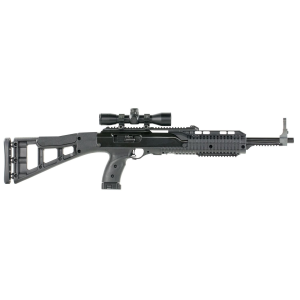 Hi-Point 4095TS4X32 4095TS Carbine 40 S&W Caliber with 17.50 in Barrel, 10+1 Capacity, Black Metal Finish, Black All Weather Molded Stock & Polymer Grip Right Hand, Rifle