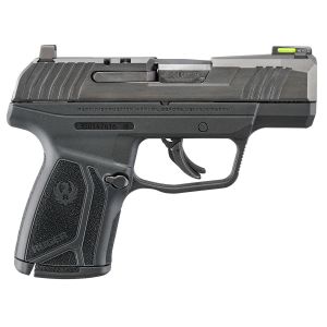 Ruger 3518 Max-9 *CA Compliant Compact Frame 9mm Luger 10+1 3.20 Black Oxide Stainless Steel Barrel, Black Oxide Serrated Steel Slide, Black Poly Frame, Black Nylon Grip, Pistol