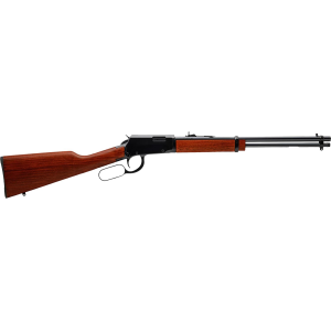 ROSSI Rl22181wd Rio Bravo Lever Action 22 Lr Caliber With 15+1 Capacity, 18 In Round Barrel, Polished Black Metal Finish & German Beechwood Stock Right Hand (full Size), Rifle