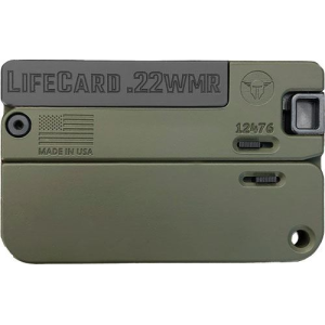 Trailblazer Lifecard .22Wmr Single Shot Olive Drab Green LC2-ODG