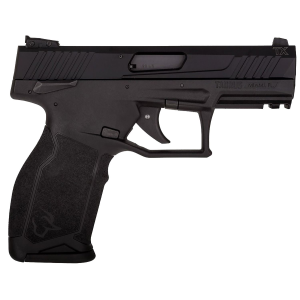 Taurus 1TX2223110 TX22C Compact 22 LR 10+1 3.60in Matte Black Steel Barrel, Black Hard Coat Anodized Serrated Aluminum Slide, Black Polymer Frame w/Picatinny Rail Black Polymer Grips