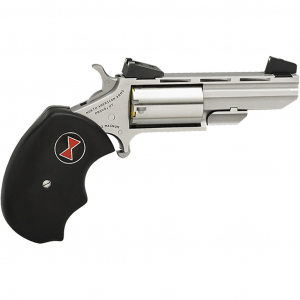 NAA Black Widow Revolver 22 LR Stainless/Black 2 in 5 rd AS NAA-BWLA - Naa