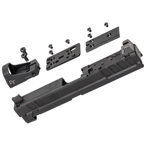 Springfield Armory XD4903 XD OSP Fits Springfield XD 9mm Luger\t Black Steel\t Suppressor Height Night Sights Includes Crimson Trace Red Dot & Cover Plate