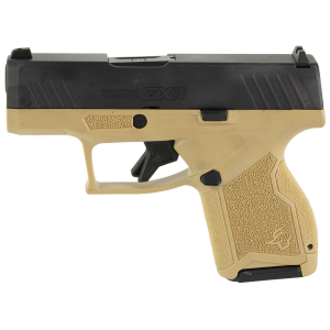 Taurus GX4 1-GX4M931F, Semi-automatic, Striker Fired, Compact, Polymer Frame Pistol, 9MM, 3 in Barrel