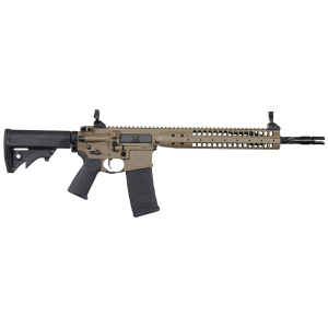 LWRC ICR5CK16SPRC Individual Carbine SPR *CA Compliant 5.56x45mm NATO 16.10 in 10+1 FDE Cerakote, Black Adjustable Stock, Polymer Grip, Rifle