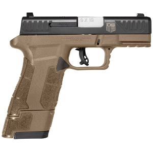 Diamondback DB0300P061 DBAM29 Sub-Compact 9mm Luger 3.50 in 17+1,12+1 Flat Dark Earth Black Nitride Stainless Steel Slide Flat Dark Earth Polymer Grip