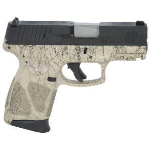 Taurus 1-G3C931-SP3 G3c 9mm Luger Caliber with 3.20 in Barrel, 12+1 Capacity, Matte Black Tenifer Steel Slide, & Flat Dark Earth with Black Splatter Polymer Frame/Grip Includes 3 Mags