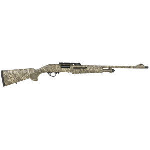 Escort HEFH2022TRBL Field Hunter Turkey Full Size 20 Gauge Pump 3 in 4+1 22 in Mossy Oak Bottomland Steel Barrel, Grooved Aluminum Receiver, Fixed Mossy Oak Bottomland Synthetic Stock, , Shotgun