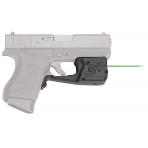 Crimson Trace 0158601 LL-803G Laserguard Pro Black Green Laser Glock 42/43/43X/48