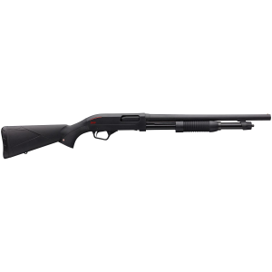 Winchester 512252695 SXP Defender 20 Gauge 3 in 5+1 (2.75 in) 18 in Barrel w/Chrome-Plated Chamber & Bore, Matte Black Barrel/Alloy Receiver, Non-Glare Textured Stock, Tactical Ribbed Forearm, Inflex Recoil Pad, Shotgun