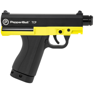 PepperBall 769030506 TCP Ready to Defend Kit Black/Yellow Includes CO2/N2 Cartridges/Cleaning Tube & Lubricant/2 Magazines - Pepperball