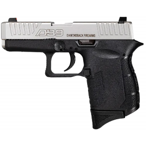 Diamondback DB0200P021 DB9 G4 9mm Luger 3.10 in 6+1 Black Stainless Steel Slide Black Polymer Grip