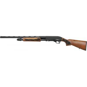 Iver Johnson Pump 20Ga. 3 in 26 inVr Ct-5 Black Walnut PAS20WOOD26 - Iver Johnson