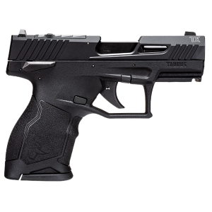 Taurus 1TX22131 TX22C Compact 22 LR 13+1 3.60in Matte Black Steel Barrel, Black Hard Coat Anodized Serrated Aluminum Slide, Black Polymer Frame w/Picatinny Rail Black Polymer Grips